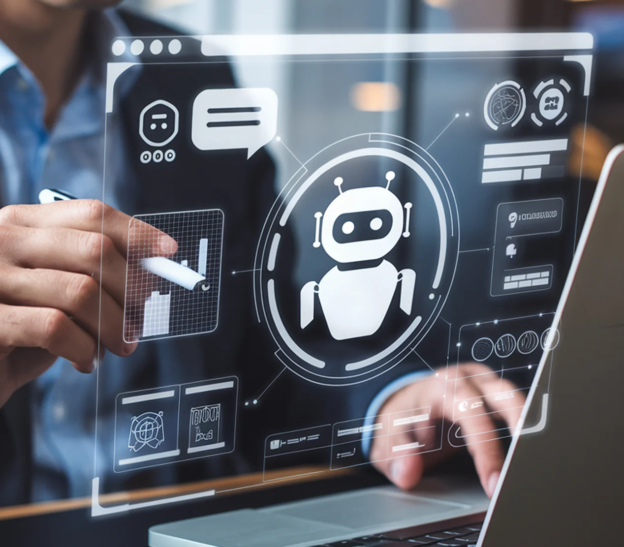 AI chatbot benefits including customer support automation