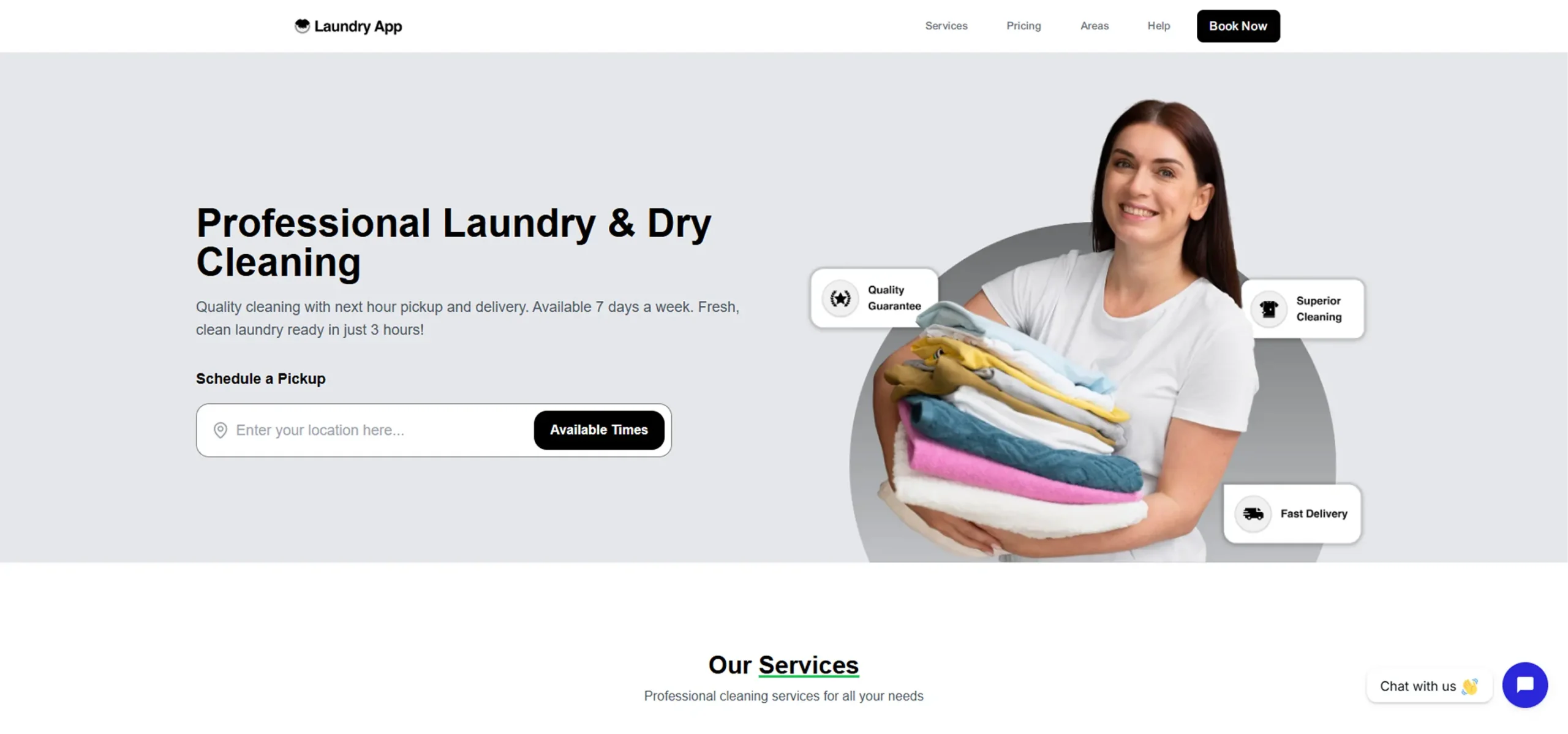 laundry banner